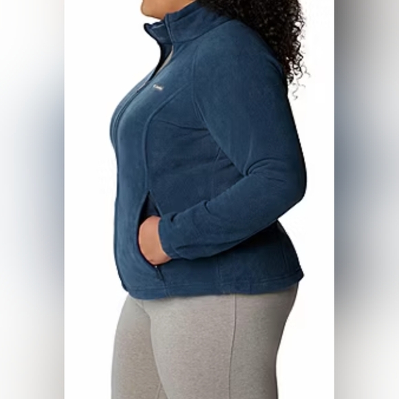 Columbia Benton Springs  Plus Fleece Lightweight Jacket Size 3X New MSRP $65 - Picture 2 of 7
